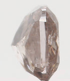 Natural Loose Diamond Cushion Brown Color I2 Clarity 2.80 MM 0.13 Ct KR986