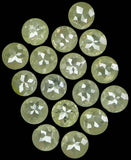 1.44 Ct Natural Loose Diamond, Rose Cut Diamond, Grey Rose Cut, Round Cut Diamond, Rustic Diamond, Round Shape Diamond L4387