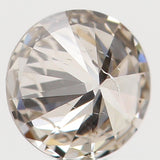 Natural Loose Diamond Round Brown Color I1 Clarity 3.80 MM 0.20 Ct KR151