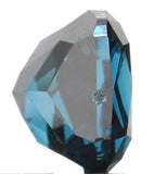 0.14 Ct Natural Loose Diamond, Cushion Diamond, Blue Diamond, Polished Diamond, Brilliant Cut Diamond, Rustic Diamond, Antique Diamond L4396