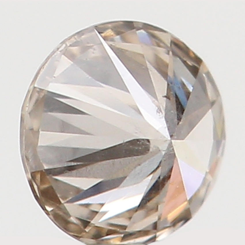Natural Loose Diamond Round Brown Color I1 Clarity 2.80 MM 0.08 Ct L5885