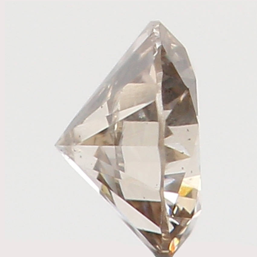 Natural Loose Diamond Round Brown Color I1 Clarity 2.80 MM 0.08 Ct L5885