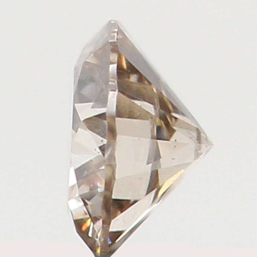Natural Loose Diamond Round Brown Color I1 Clarity 2.80 MM 0.08 Ct L5885