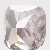 0.16 Ct Natural Loose Diamond, Cushion Diamond, Brown Diamond, Polished Diamond, Real Diamond, Rustic Diamond, Antique Diamond L4456