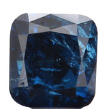 Natural Loose Diamond Cushion Blue Color I1 Clarity 3.20 MM 0.22 Ct KR978