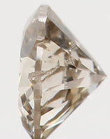 Natural Loose Diamond Round Brown Color I1 Clarity 3.20 MM 0.12 Ct KR805