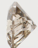 Natural Loose Diamond Round Brown Color I1 Clarity 3.20 MM 0.12 Ct KR805