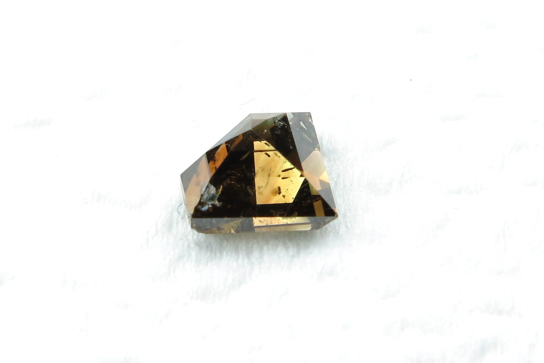 Natural Loose Diamonds Fancy Deep Orange Brown 6.80 MM 1.33 Ct