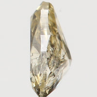 Natural Loose Diamond Pear Yellow Color I2 Clarity 3.70 MM 0.11 Ct L5506