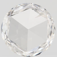 Natural Loose Diamond Round Rose Cut G Color SI1 Clarity 6.00 MM 0.55 Ct KDL6242