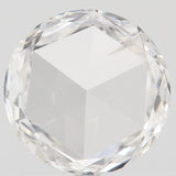 Natural Loose Diamond Round Rose Cut G Color SI1 Clarity 6.00 MM 0.55 Ct KDL6242