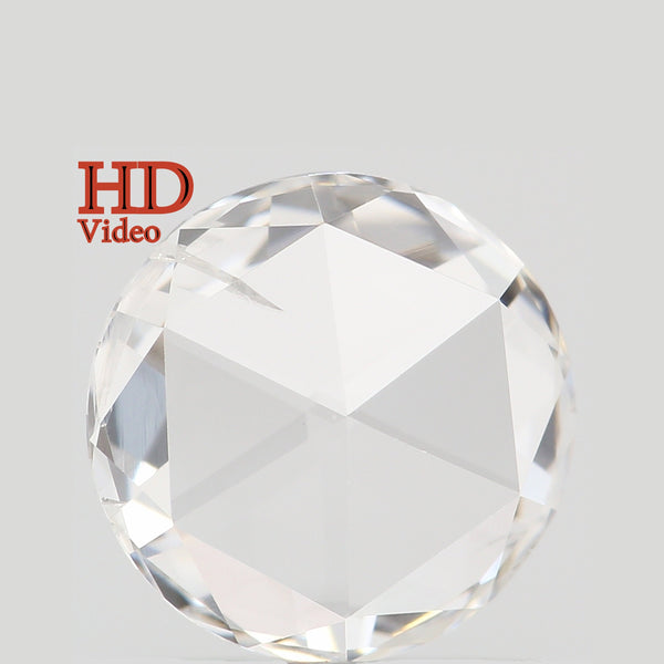 Natural Loose Diamond Round Rose Cut G Color SI1 Clarity 6.00 MM 0.55 Ct KDL6242