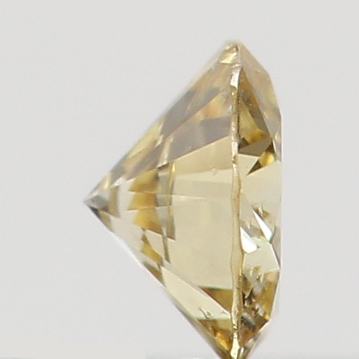 0.08 Ct Natural Loose Diamond, Orange Diamond, Yellow Diamond, Round Diamond, Round Brilliant Cut, Sparkling Diamond, Rustic Diamond L5154