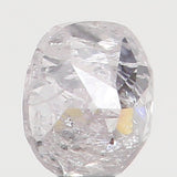 0.086 Ct Natural Loose Diamond, Oval Diamond, Light Pink Diamond, Antique Diamond, Oval Cut Diamond, Rustic Diamond, Real Diamond L4352