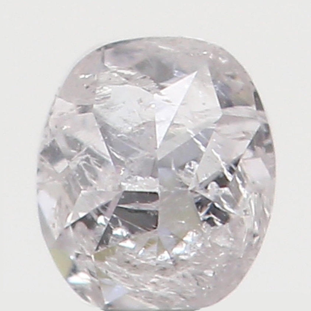 0.086 Ct Natural Loose Diamond, Oval Diamond, Light Pink Diamond, Antique Diamond, Oval Cut Diamond, Rustic Diamond, Real Diamond L4352