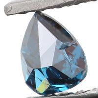 Natural Loose Diamond Pear Blue Color I2 Clarity 3.10 MM 0.11 Ct KR148