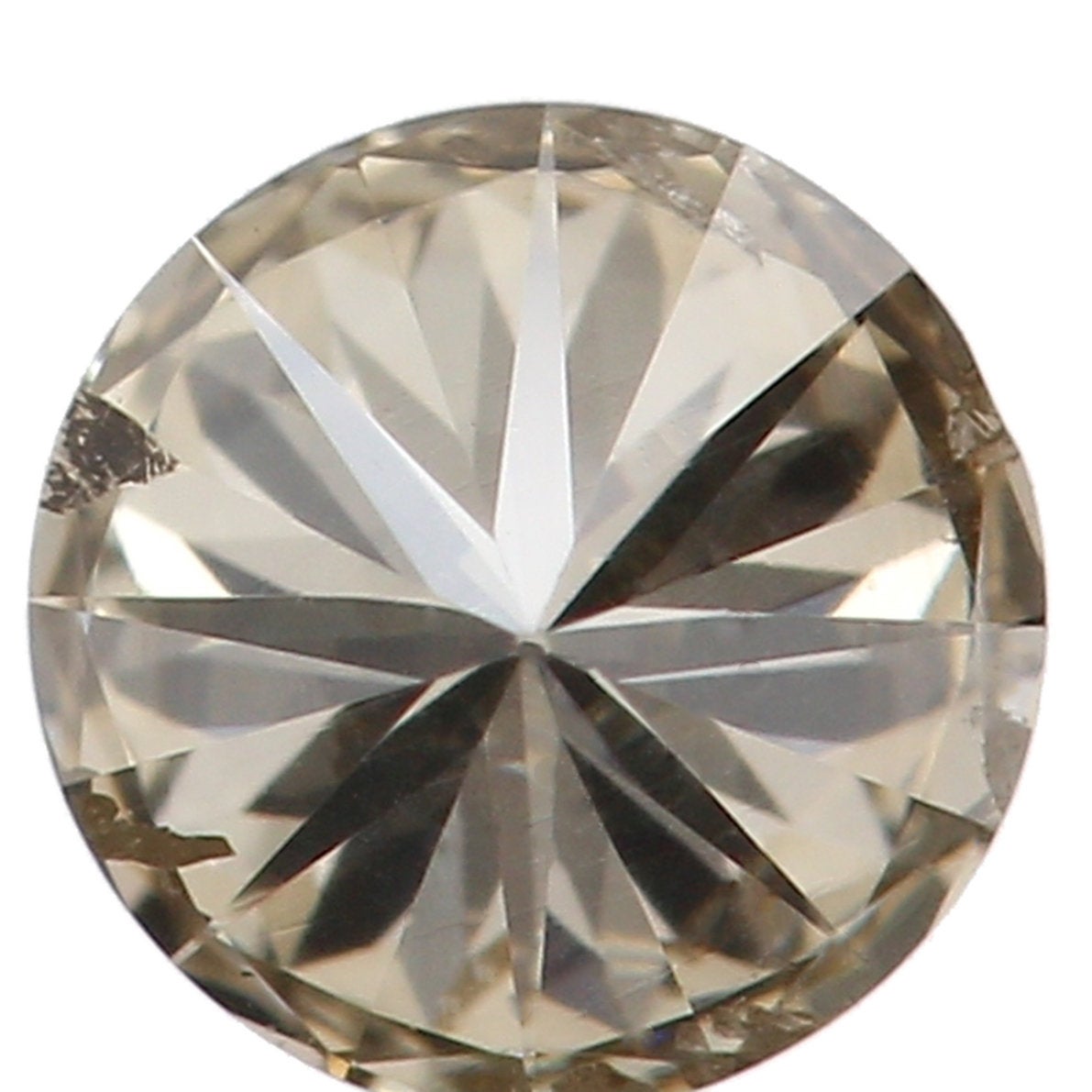 Natural Loose Diamond Round Brown Color I1 Clarity 3.60 MM 0.19 Ct L5442