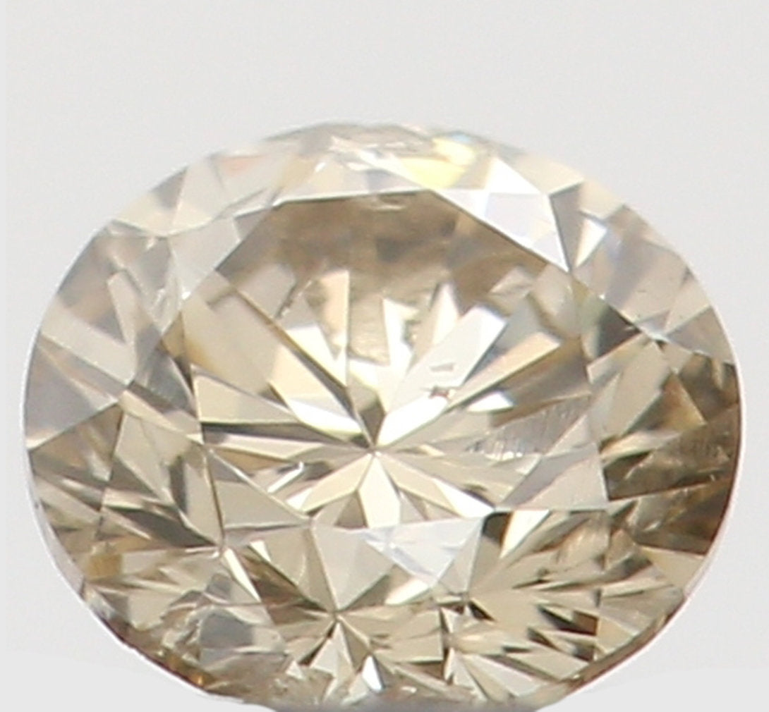 Natural Loose Diamond Round Brown Color SI2 Clarity 2.85 MM 0.10 Ct L5990