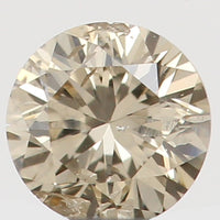 Natural Loose Diamond Round Brown Color SI2 Clarity 2.85 MM 0.10 Ct L5990