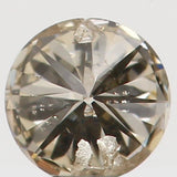 Natural Loose Diamond Round Brown Color SI2 Clarity 2.85 MM 0.10 Ct L5990