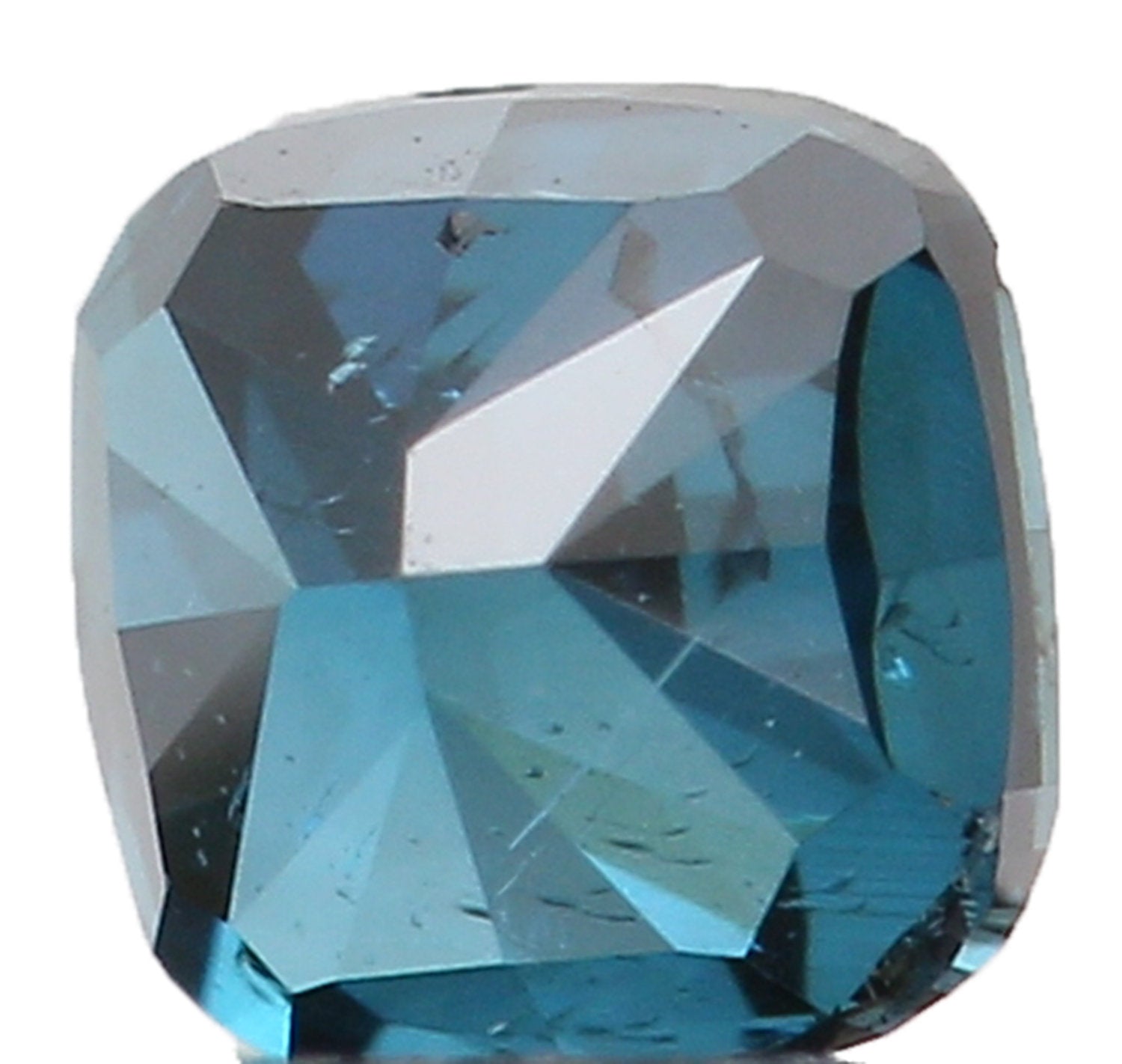 Natural Loose Diamond Cushion Blue Color SI2 Clarity 2.80 MM 0.17 Ct KR1082