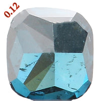 Natural Loose Diamond Cushion Blue Color SI1 Clarity 2.70 MM 0.12 Ct KR1051