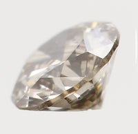 Natural Loose Diamond Round Brown Color I2 Clarity 3.80 MM 0.21 Ct KR801