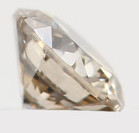 Natural Loose Diamond Round Brown Color I1 Clarity 3.20 MM 0.12 Ct KR805