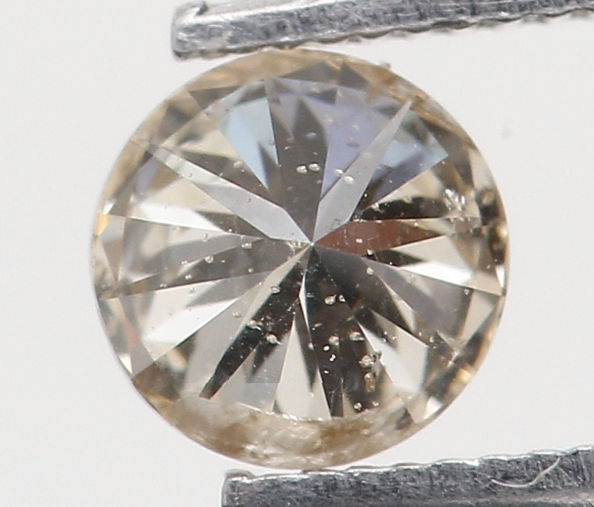 Natural Loose Diamond Round Brown Color I1 Clarity 3.30 MM 0.14 Ct L5473