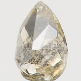 Natural Loose Diamond Pear Yellow Color I2 Clarity 3.70 MM 0.11 Ct L5506