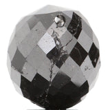 Natural Loose Diamond Drop Black Color I3 Clarity 7.50 MM 2.99 Ct KR1191