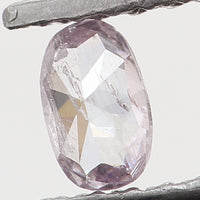 Natural Loose Diamond Oval Light Pink Color I1 Clarity 3.16 MM 0.07 Ct KR128