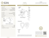 GIA Certified Natural Loose Pear Modified Brilliant Cut Diamond, Fancy Light Green-Yellow Color Diamond, Pear Shape Diamond 0.32 CT L4429