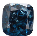 Natural Loose Diamond Cushion Blue Color I3 Clarity 2.90 MM 0.16 Ct KR186