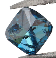 Natural Loose Diamond Cushion Blue Color I3 Clarity 2.90 MM 0.16 Ct KR186
