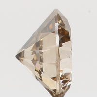 Natural Loose Diamond Round Brown Color SI2 Clarity 3.30 MM 0.13 Ct L5991