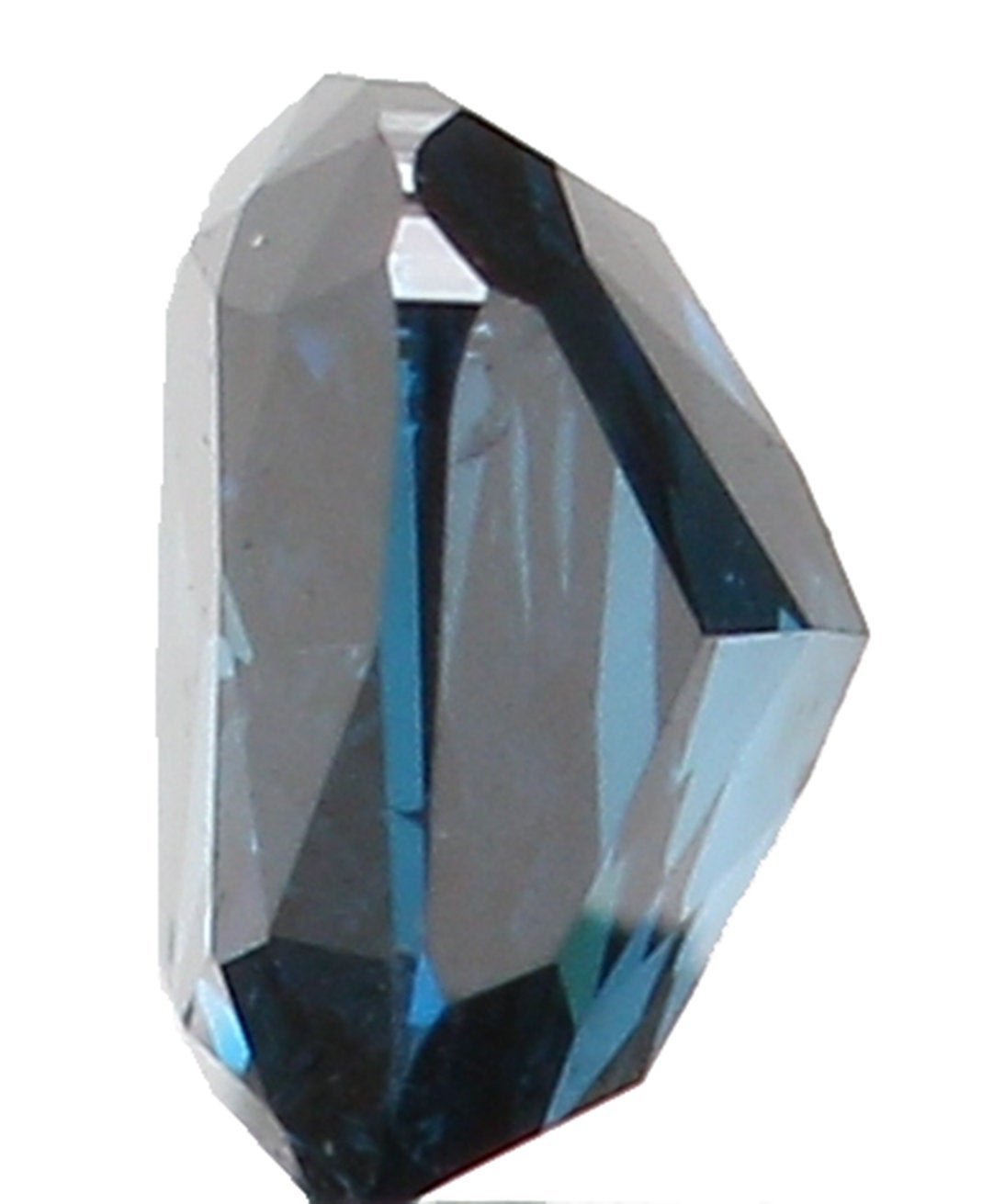 Natural Loose Diamond Cushion Blue Color SI1 Clarity 2.60 MM 0.09 Ct KR1184