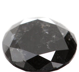 Natural Loose Diamond Round Black Grey Color I3 Clarity 4.75 MM 0.43 Ct KDL5995
