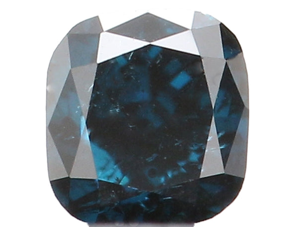 Natural Loose Diamond Cushion Blue Color SI1 Clarity 2.70 MM 0.12 Ct KR1051