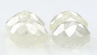 Natural Loose Diamond Round Rose Cut Grey Color I3 Clarity 4 Pcs 0.94 Ct KDK1036
