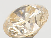 Natural Loose Diamond Round Orange Color SI2 Clarity 3.10MM 0.12 Ct KR653