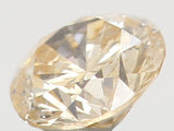 Natural Loose Diamond Round Orange Color SI2 Clarity 3.10MM 0.12 Ct KR653