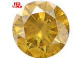 Natural Loose Diamond Round Fancy Color SI2 Clarity 5.85 MM 0.78 Ct L6113