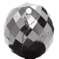 Natural Loose Diamond Drop Black Color I3 Clarity 7.50 MM 2.99 Ct KR1191