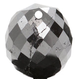 Natural Loose Diamond Drop Black Color I3 Clarity 7.50 MM 2.99 Ct KR1191