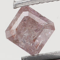 Natural Loose Diamond Radiant Pink Color I3 Clarity 2.90 MM 0.18 Ct L6160