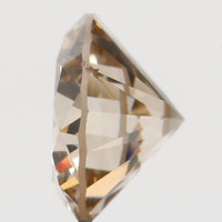 Natural Loose Diamond Round Brown Color SI2 Clarity 3.80 MM 0.209 Ct KR1234
