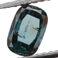 Natural Loose Diamond Oval Blue Color SI2 Clarity 5.14 MM 0.26 Ct KR1309