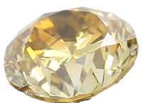 Natural Loose Diamond Round Greenish Yellow Color SI1 Clarity 2.90 MM 0.11 Ct KR651