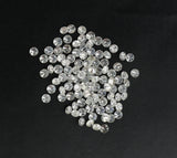 Natural Loose Round Diamond G H White Color I1 I3 Clarity 100 Pcs Lot 0.70 To 0.80 MM Size Q02